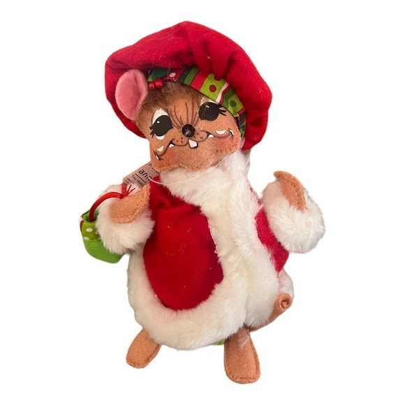 ANNALEE 2015 6” Jolly Lolli Mrs. Mouse NEW - Picture 1 of 4